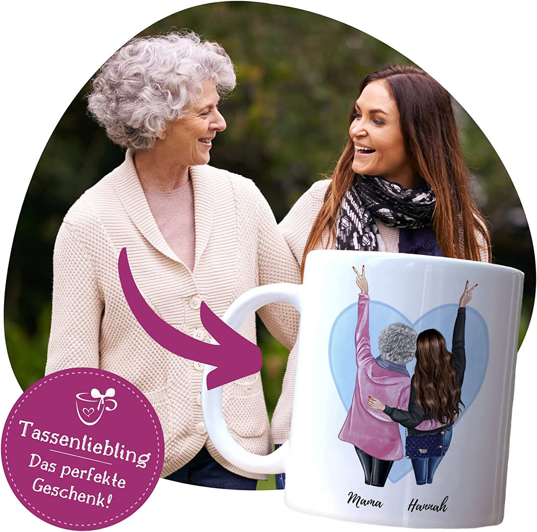 Personalisiert Geschenk Für Mama - Isolierbecher 470ml 'Best Mum Ever'